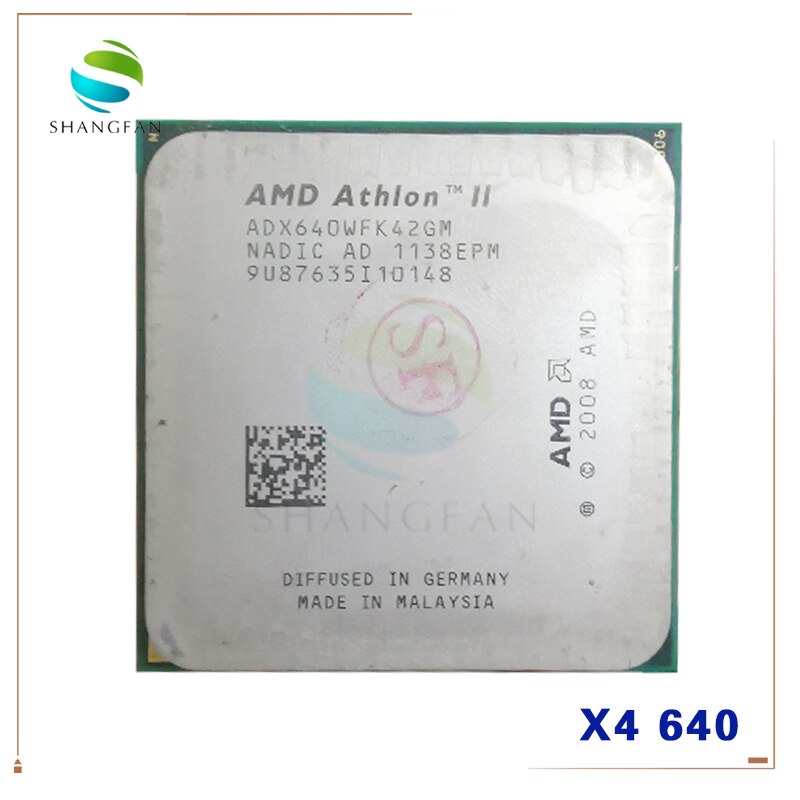 AMD Athlon X4 640 X4-640 3GHz  ھ CPU μ..